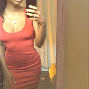 Bodycon Dress W/ Open Back